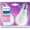 Philips Lighting Philips LED Lampadina Goccia, 2 pz, 7W, Attacco E27, Luce Bianca Fredda, Non Dimmerabile