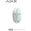 AJAX SpaceControl Telecomando a 4 pulsanti 38166 / 38167 - Bianco/Nero