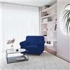 Italian Bed Linen MB HOME BASIC Copridivano "più Bello", Blu Elettrico, 1 Posto