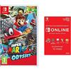 Nintendo Super Mario Odyssey & 365 Giorni Switch Online Membri (Individual) Codice download