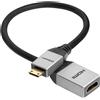 celexon adattatore M/F Mini HDMI a HDMI con Ethernet - 2.0a/b 4K 0,25m - Professional Line