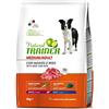 TRAINER NATURAL CANE MEDIUM ADULT MANZO E RISO 3 KG OF