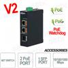 Dahua PFS3103-1GT1ET-60-V2 - Switch Industriale PoE Watchdog 2 Porte + 1 Porta SFP Dahua