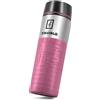 TAVIALO Tazza Termica 380 ml in Acciao Inox. Mug Termica Doppia Parete senza BPA. Mantiene le Bevande Fredde per 24 ore, Quelle Calde per 12 ore. 2 Guarnizioni in Silicone Aggiuntive. Colore Rosa.