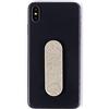 MOMO STICK MOMOSTICK - l'originale! Supporto per dito per smartphone - Supporto per dito per cellulare - Anello per cellulare per iPhone Samsung Huawei (Serie Pearl - PU oro)