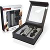 VB VIN BOUQUET Vin Bouquet Fi 006 Set Vino cavatappi a 2 Tempi e Pompa sottovuoto Accessori apribottiglie conservazione Tappo sottovuoto Regalo