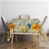Italian Bed Linen MB HOME ITALY Tovaglia antimacchia in Panama 100% Cotone, Liberty, 150x240 cm