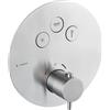 Newform - X - Steel miscelatore doccia 3 uscite via completo di parte incasso art. 70427ex + 27752