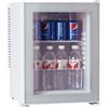 Ristoattrezzature Minibar 40x43x53h cm frigo con porta a tre strati di vetro bianco 35 lt