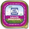 Vet Line Umido Cane Salute 150 gr - Cinghiale e patate - Confezione da 6 pezzi - Umido Monoproteico Cane