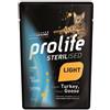 Prolife Sterilised Light per Gatti con Tacchino e Oca da 85 gr