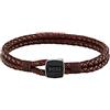 BOSS Jewelry Braccialetto da uomo Collezione SEAL disponibile in Brown M