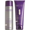 FarmaVita Amethyste Professional - Shampoo neutralizzante per capelli grigi + maschera colorante (250 ml)