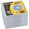 Fellowes Portafoglio Jewel Cd Confezione Da 10 Pezzi, Trasparente