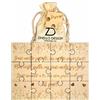 ZINELLO DESIGN - Puzzle di legno Annuncio Gravidanza per i tuoi cari | Idea Regalo Personalizzato per Futuro Papà, Nonna, Nonno, Madrina, Padrino | Annuncio Divertente e insolito di Nascita Bambino