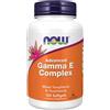 Now Foods, Advanced Gamma-E-Complex, 120 Softgels, Testato in Laboratorio, Vitamina E, Senza Glutine, non OGM