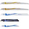 wolfcraft Set di lame per elettroseghe a gattuccio da 5 pezzi, 3599000