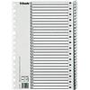Esselte indicizzazione numerici in plastica, PP, formato A4, a 1 - 31, serie Eco, Grigio, 49210