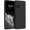 kwmobile Custodia Compatibile con OnePlus 8T Cover - Back Case per Smartphone in Silicone TPU - Protezione Gommata - nero