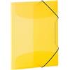 HERMA 19502 - Cartellina portadocumenti in formato DIN A4, 3 pezzi, in plastica robusta, lavabile, resistente, con alette interne e cinghia elastica, per bambini, ragazzi e ragazze