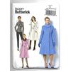 Butterick Pattern 6497 F5, Giacca e Cappotto da Donna, Taglie 46-54, Tessuto, Multicolore, 17.00 x 0.5 x 22.00 cm