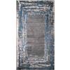MANI TEXTILE TPS_RING_NERBLE80 Tappeto, Poliestere, Nero, 80 x 150
