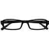 Mast Industria Italiana OCCHIALE DA LETTURA PREMONTATO TWINS SILVER GENTLEMAN NERO +2,50