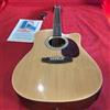 DeSalvo Chitarra acustica DeSalvo DS AG1CEQNTGS Cut-Away natural lucida satinata
