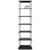 KRIPTONITE libreria da parete KROSSING MAXI H 203 cm con base per appoggio a terra - 07X1BZ