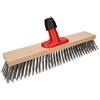 KOTARBAU Scopa in Filo, Legno, Colore: Rosso, 370 mm