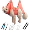 DaizySight Amaca per Teolettatura e Taglia Unghie Gatti e Cani Piccola Mini Taglia - Taglia XS/Arancia, Tavolo Animali Domestici Doccia e Accessori Bagno