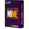 Glop Mime - Gioco divertente e d'atmosfera per adulti e bambini 8+, gioco da tavolo per famiglie e amici, animazione per feste e feste