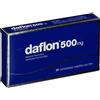 SERVIER ITALIA Daflon Vasoprotettore Compresse Rivestite con Film 30 Compresse da 500 Mg