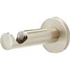 Gardinia Supporto Aperto per Ø 25 mm Effetto Acciaio Inox 8 cm, Metallo