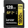 Lexar Professional SDXC 128 GB BL 1800x UHS-II V60 Gold