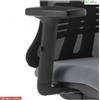Elleci Office Coppia braccioli in polipropilene regolabili in altezza traslatore pad PU modelli ALTEA - BR68