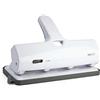 Rapesco 1324 Perforatrice a 4 Fori Professionale ALU 40, Metallo, Capacità 40 Fogli, Bianco