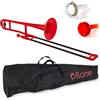 PBONE, 700640 Tromba con Bocchino e Borsa, Rosso