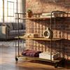 MIlani Home JO - libreria industrial con ruote