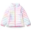 Amazon Essentials Giacca Tipo Piumino Leggero Ripiegabile e Antiacqua con Cappuccio Bambine e ragazze, Rosa Sfumature, 2 anni
