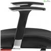 Elleci Office Coppia braccioli in alluminio regolabili in altezza con pad in polipropilene nero, profilo cromo modelli SHINE - BRC76