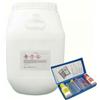 WATER LINE WATER TRIPLEX Secchio 50 kg Pastiglie Multifunzione Azione Clorante Flocculante Antialghe + Test Kit Analisi pH e cloro