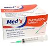 MEDS Siringhe Softouch 10 Ml Con Ago 21g - 100 Pezzi