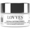 LOVVES Crema Lifting Forte, Alta Cosmesi Naturale, Crema Viso Antirughe, Ridensificante, Nutriente, Rivitalizzante, Acido Ialuronico 3 Pesi Molecolari, Crema viso Giorno, Formato Vaso in Vetro 50 ml