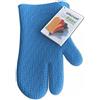 silikomart | Guanto in Silicone ZEUS, 285 x 168 mm, Presina da Cucina per Proteggere le Mani, Colore Azzurro, Made in Italy