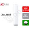Hikvision DS-PDC10DM-EG2-WE Rilevatore doppia tecnologia a tenda wireless IP65 AX PRO