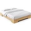 Vivere Zen Letto artigianale in legno lamellare di faggio - Celidonia (Misure Est. 187x207 (Int. 180x200))