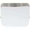 Eglo PEDRISTELLA Lampada da Parete/soffitto LED, 11 W, Color Nichel Opaco