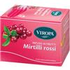 Viropa Mirtilli Rossi Infuso alla Frutta, 15 Bustine
