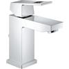 Grohe 2312700E Eurocube Miscelatore Monocomando per Lavabo a Risparmio Idrico, Cromo, Lavabo S ECO